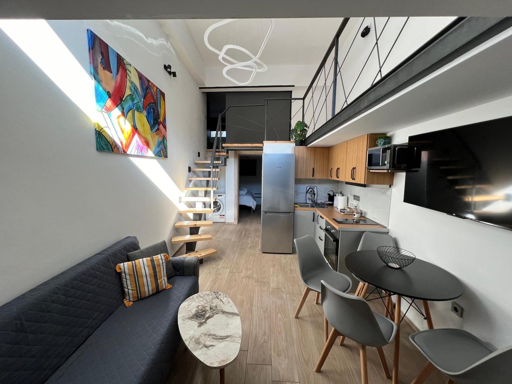 City Center Loft With Private Parking Кавала Экстерьер фото