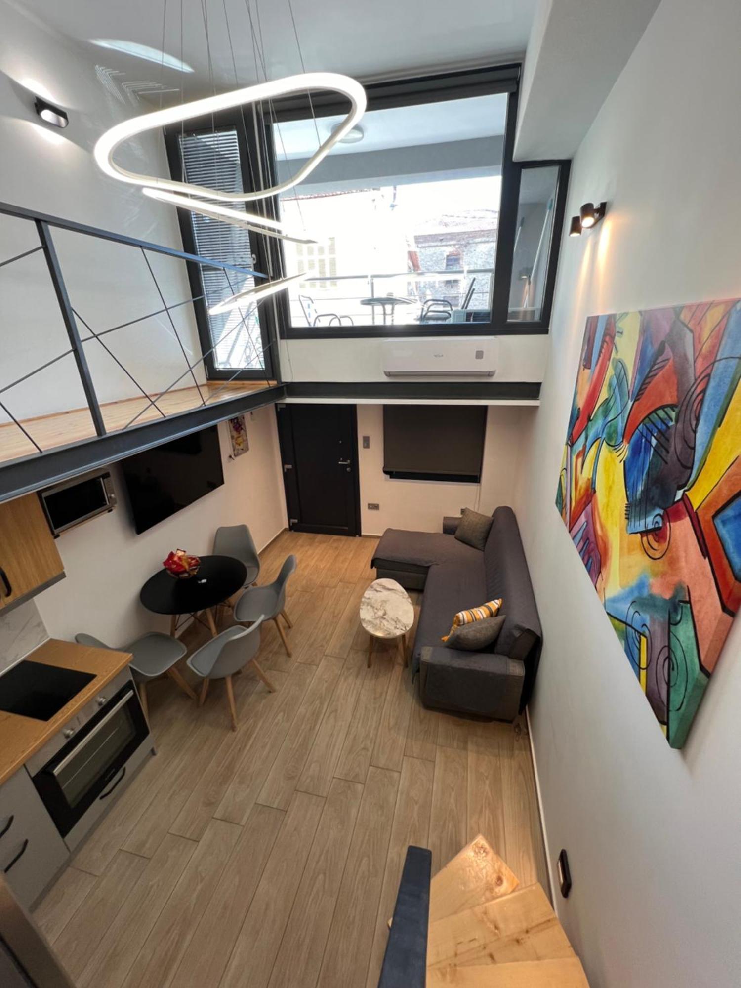 City Center Loft With Private Parking Кавала Экстерьер фото