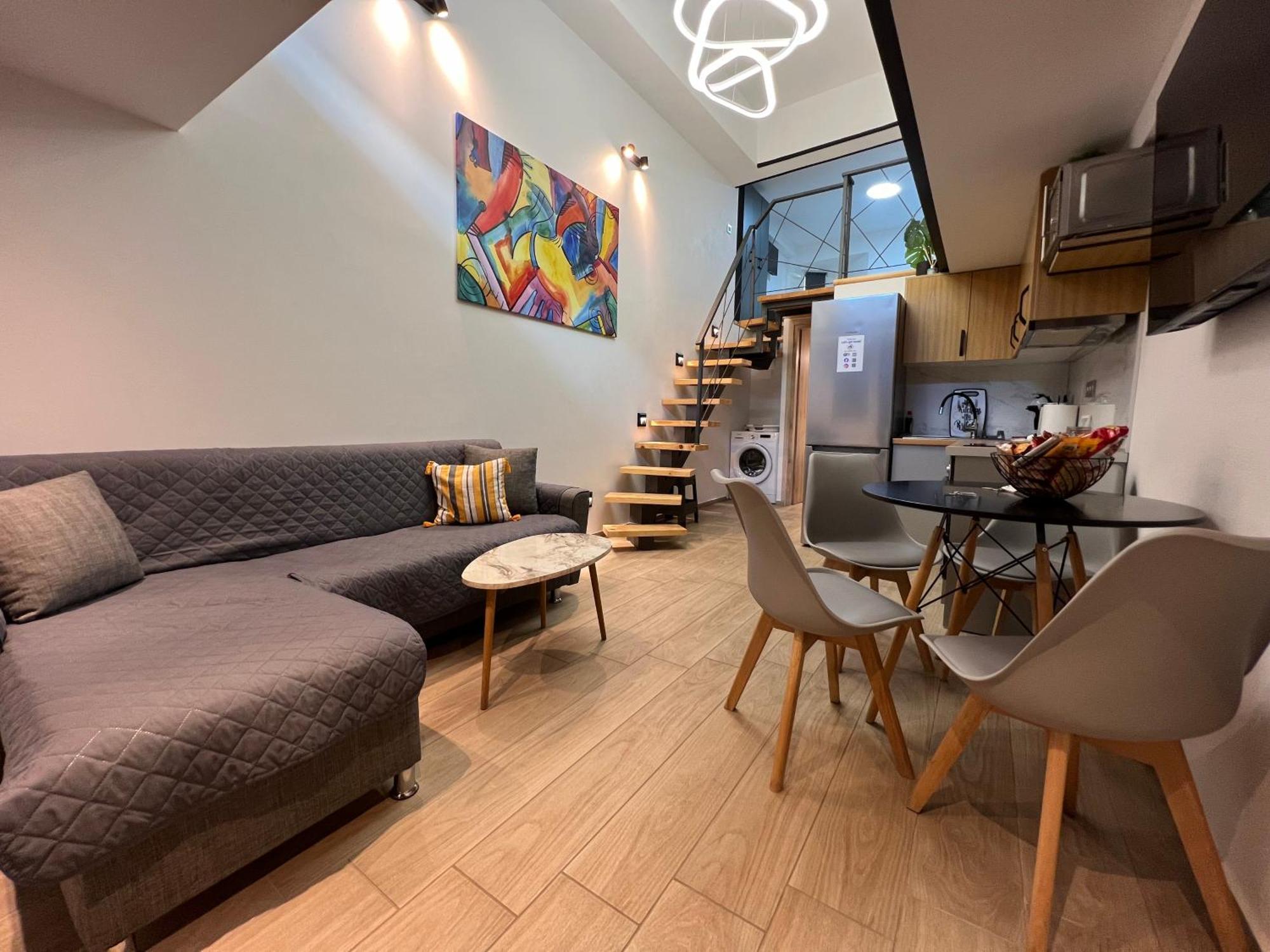 City Center Loft With Private Parking Кавала Экстерьер фото
